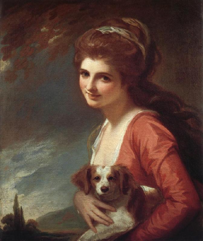 George Romney Lady hamilton as nature